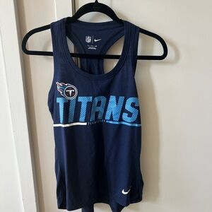 Nike NFL Navy Blue Titans Tank Top